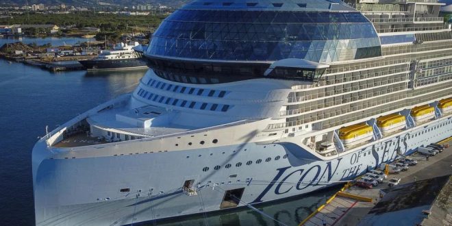 ICON OF THE SEAS: MAIOR EMBARCAÇÃO DE CRUZEIRO DO MUNDO INICIA SUA VIAGEM INAUGURAL NESTE SÁBADO