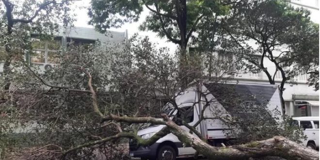 FORTE TEMPORAL ASSOLA O RIO GRANDE DO SUL, DEIXANDO 1,3 MILHÃO DE CLIENTES SEM ENERGIA