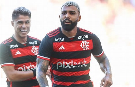 “GABIGOL BRILHA EM MEIO À BUSCA POR MARCA HISTÓRICA NO FLAMENGO E RENOVAÇÃO CONTRATUAL”