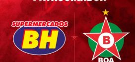 NOVO PATROCÍNIO MASTER: REDE DE SUPERMERCADOS BH FECHA PARCERIA COM O BOA ESPORTE PARA A TEMPORADA 2024